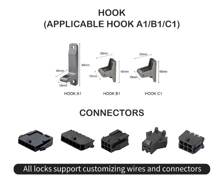 KERONG Stainless Steel Electric Locks Low Power Consumption Industrial Electronic Locker Locks