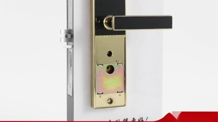Sistema de cerradura de puerta de hotel de seguridad de alta tecnología tipo euro inteligente